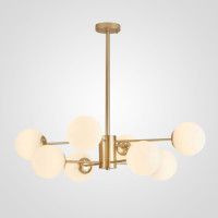 Люстра на штанге ImperiumLoft Roundi Brass 305756-23