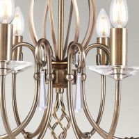 Подвесная люстра Elstead Lighting AG8-AGED-BRASS