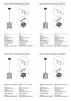 Подвесной светильник Vitaluce V2843-1/1S