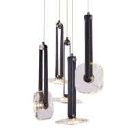 Подвесной светильник Delight Collection OD2553-5 black/clear