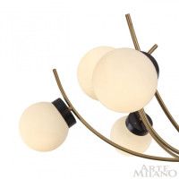 Люстра на штанге Arte Milano Neapolis 276169/9 BK/GD