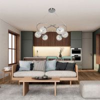 Подвесной светильник Escada Molecule 1110/6PL