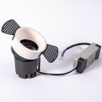 Встраиваемый светильник Fiberli 302T75 (круглая рамка) 12130203