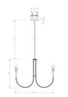 Люстра на штанге Freya Branches FR5253PL-06N