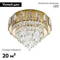 Потолочная люстра LED4U L9438-500 GD с УД