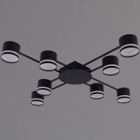 Потолочная люстра Reluce 56730-0.3-08 GX53 BK