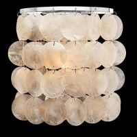 Настенный светильник Eurosvet 60005/1 хром/перламутр