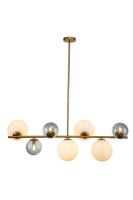 Люстра на штанге Indigo Duetto 11023/7R Bronze V000112