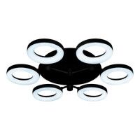 Потолочная светодиодная люстра iLedex Jomo FS-014-X6-(B) 72W BK