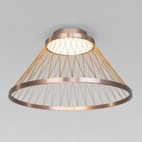 Потолочная люстра Eurosvet Cesta 40019/1 LED коричневый a069291