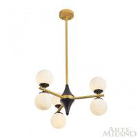 Люстра на штанге Arte Milano 271580/6 BK/GD