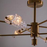 Люстра на штанге Freya Серия - 420 FR5420CL-08BS