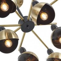 Люстра на штанге Arte Milano 271307/8 BK/GD