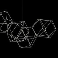 Подвесной светильник Delight Collection Lucciola MD18001068-14A chrome