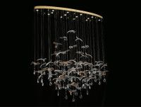 Потолочная люстра Newport Verona 8220/140 С oval gold polished М0070751