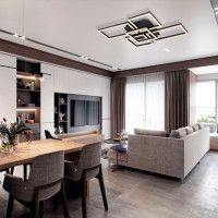 Потолочная люстра LED4U L11003-5 BK