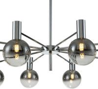 Люстра на штанге Indigo Collana 13015/10R Chrome V000225