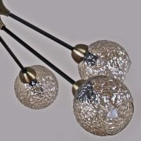 Люстра на штанге Illumico IL0264-6CSQ-79 BK AB