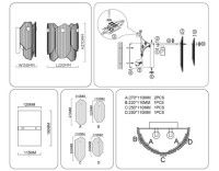 Настенный светильник Ambrella Light High Light Crystal LH31257
