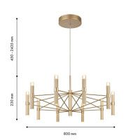 Подвесная люстра Favourite Blick 4759-10P