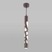 Подвесной светодиодный светильник Elektrostandard DLR037 12W 4200K кофейный 4690389138546