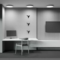 Потолочный светильник Maytoni Zon C032CL-45W2.7K-RD-W