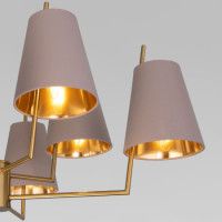 Люстра на штанге Eurosvet Topanga 60173/8 латунь Smart a069018