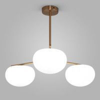 Люстра на штанге Eurosvet Like 30190/3 латунь a065711