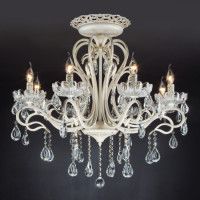 Потолочная люстра Eurosvet 12205/8 белый Strotskis