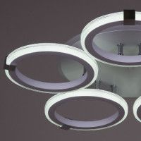 Потолочная люстра Reluce 06319-3.3-05 WH+CR (RGB)