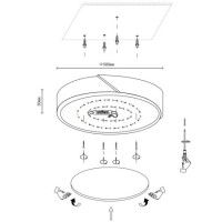 Потолочный светильник Velante 445-047-01