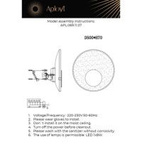 Настенный светильник Aployt Samuele APL.069.11.07