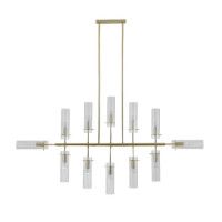 Люстра на штанге Indigo Saetta 11053/12R Gold V000565