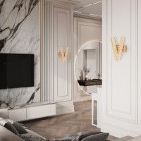 Настенный светильник Modelux ML.751.02 GD