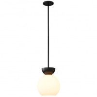 Подвесной светильник iLamp Mono P6079-1 BK+WH