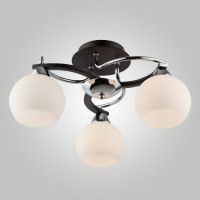 Потолочный светильник Eurosvet 9654/3 хром/черный 00000065862