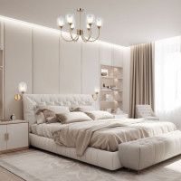 Люстра на штанге Eurosvet Spritz 70217/6 латунь Smart a064749