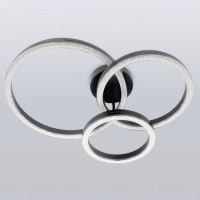 Потолочный светильник Эра Модерн Bloom CLL-1-110W 3K-6K RC BK