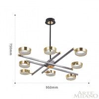 Люстра на штанге Arte Milano 271279/8 NI/GD