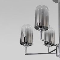 Люстра на штанге Eurosvet Pluto 60156/6 хром a065043