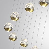 Каскадная люстра Odeon Light L-vision Sono 5101/60L