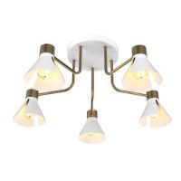 Потолочная люстра IMEX MD.8312-5-S-WH+AB