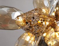 Настенный светильник DeLight Collection Britannica 8898W gold/smoky