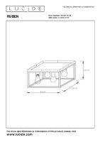 Потолочный светильник Lucide Ruben 00124/14/30
