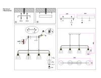 Подвесной светильник Ambrella Light Modern TR303242