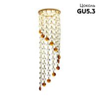 Встраиваемый светильник Ambrella Light K3440 CL/BR/G