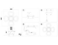 Потолочная люстра Ambrella Light Acrylica Original FA8925