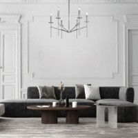 Люстра на штанге Eurosvet Anders 60142/6 хром Smart a061933