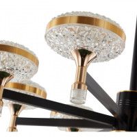 Подвесная люстра Arte Milano Ferrara 273059/6 BK/GD