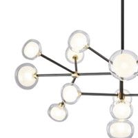 Подвесной светильник Delight Collection Nabila 10101P/10 black/gold